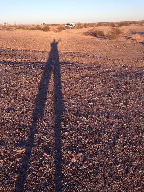 Desert shadow