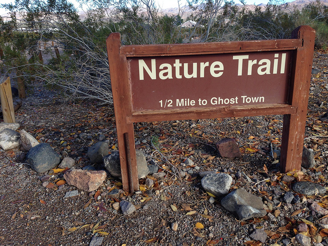 nature trail sign