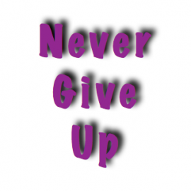 Never Give Up