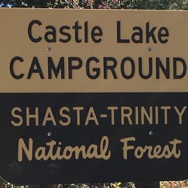 Camping at Castle Lake in Northern California