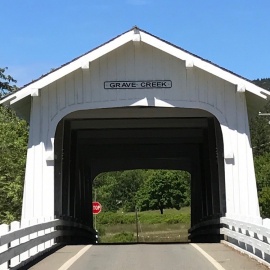 A Stop at Grave Creek Covered Bridge